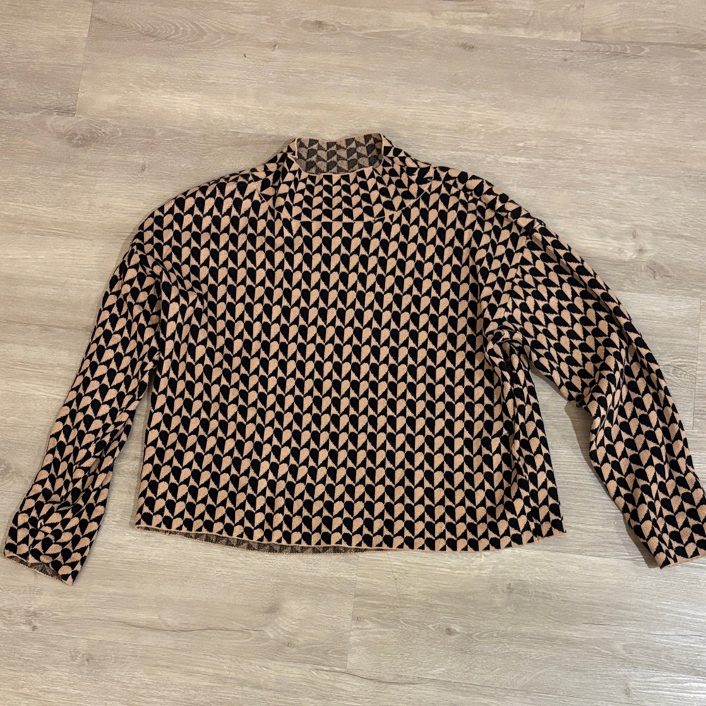 Maeve Carys Mock-Neck Sweater